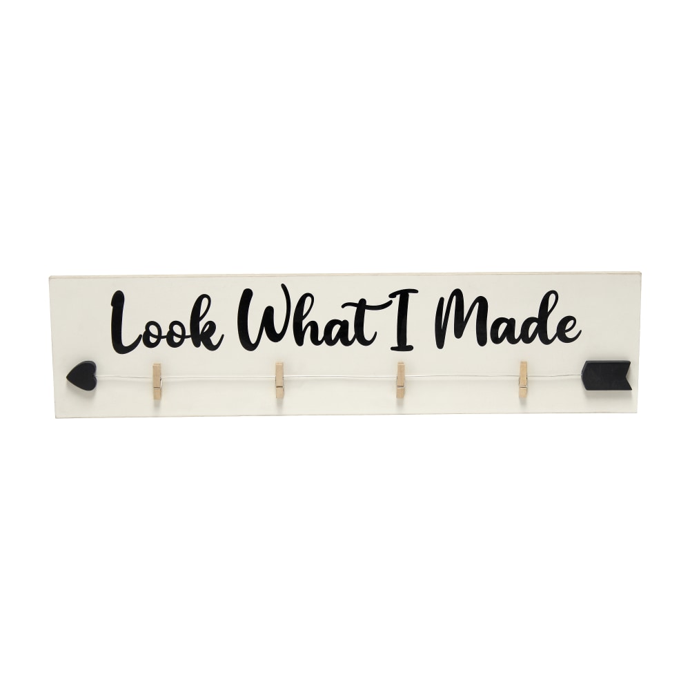Elegant Designs Decorix Wall-Mounted Hanging 4-Photo Wooden