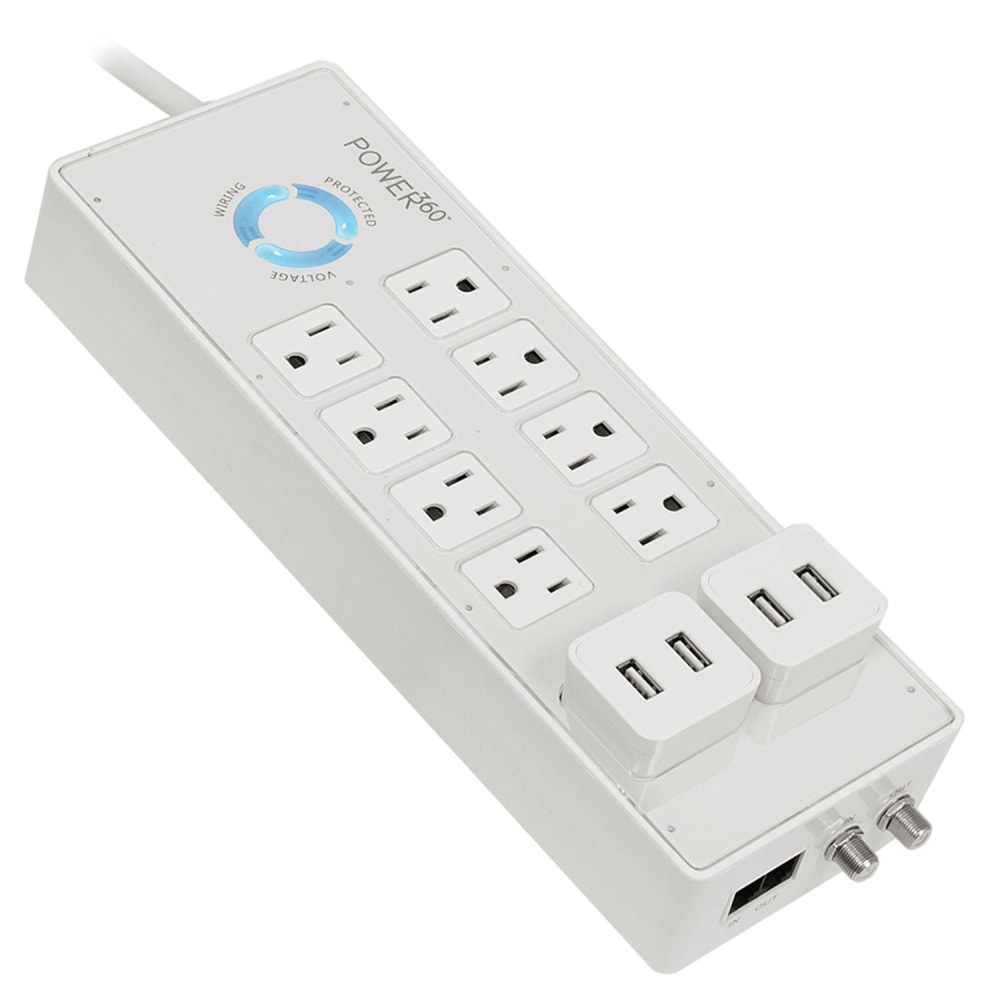 Panamax Power360 P360-8 8-Outlet Floor Strip With USB