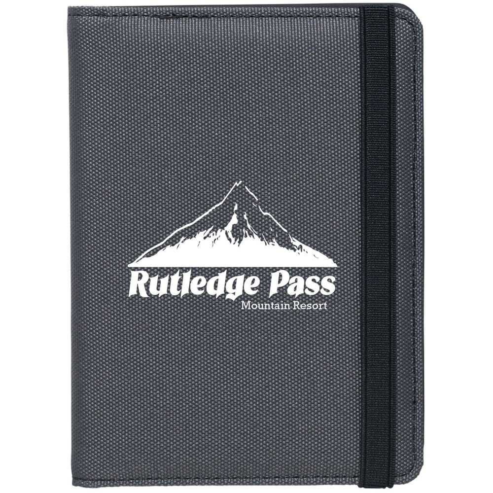 Custom Deluxe Recycled Promotional Passport Wallet, 5-3/4” x