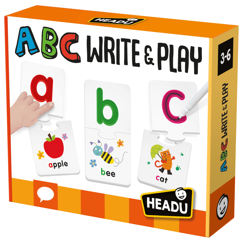 Headu ABC Write & Play Puzzles, Pre-K –