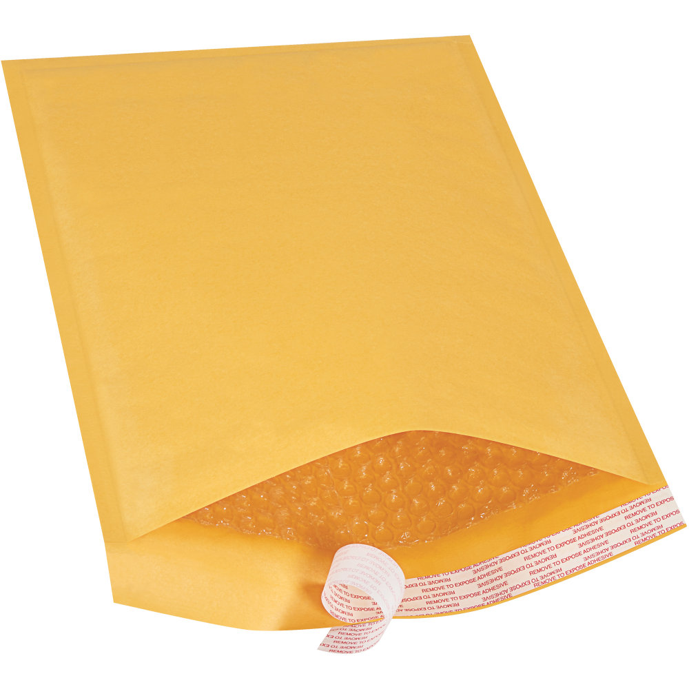 Office Depot® Brand Kraft Self-Seal Bubble Mailers, #4,