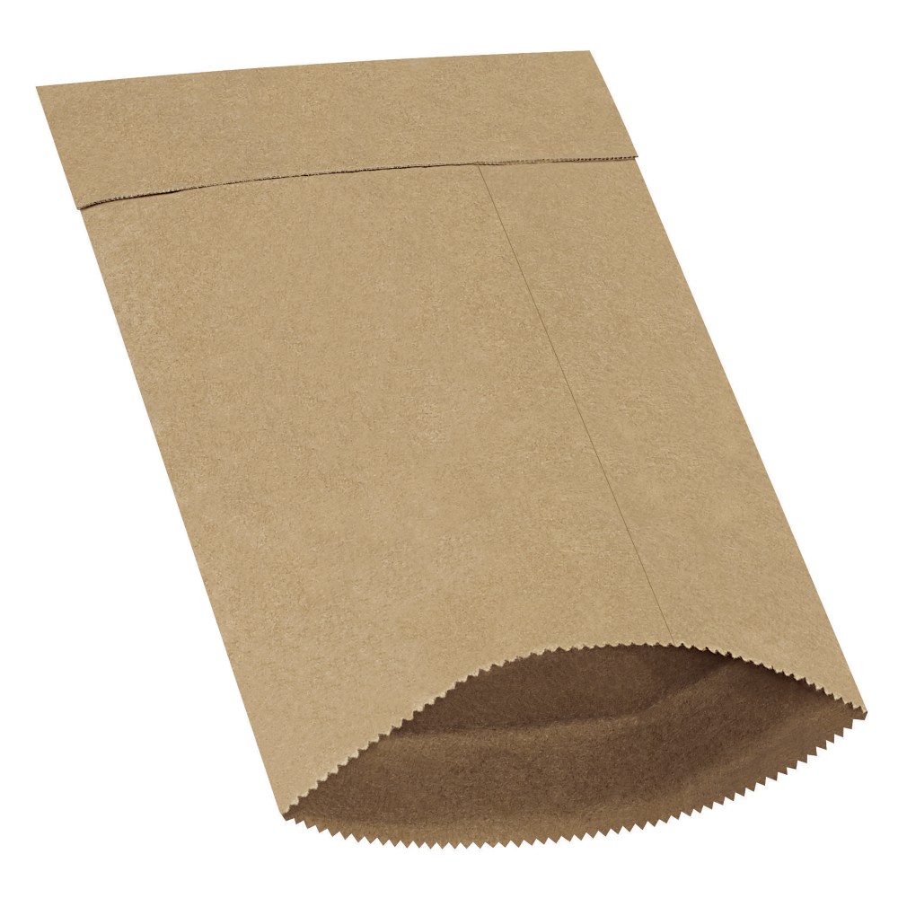 Partners Brand Kraft Padded Mailers, #000, 4" x