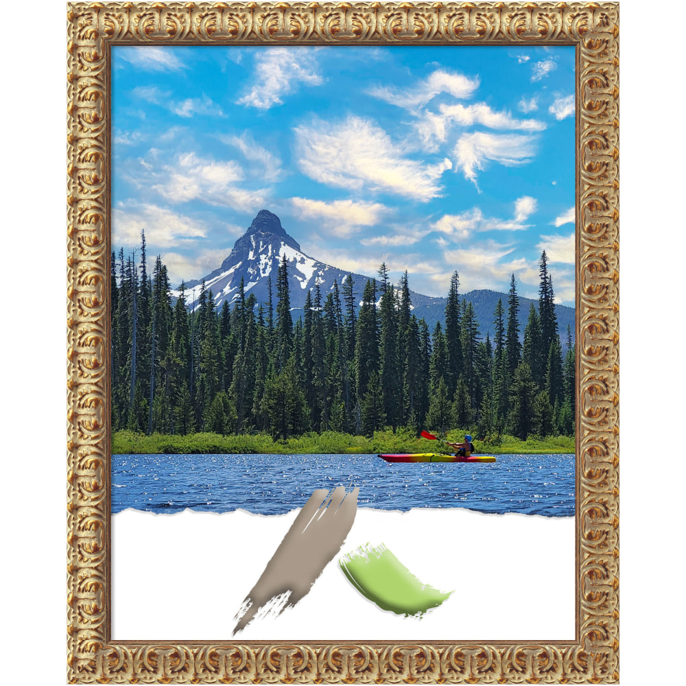 Amanti Art Florentine Gold Wood Picture Frame, 25"