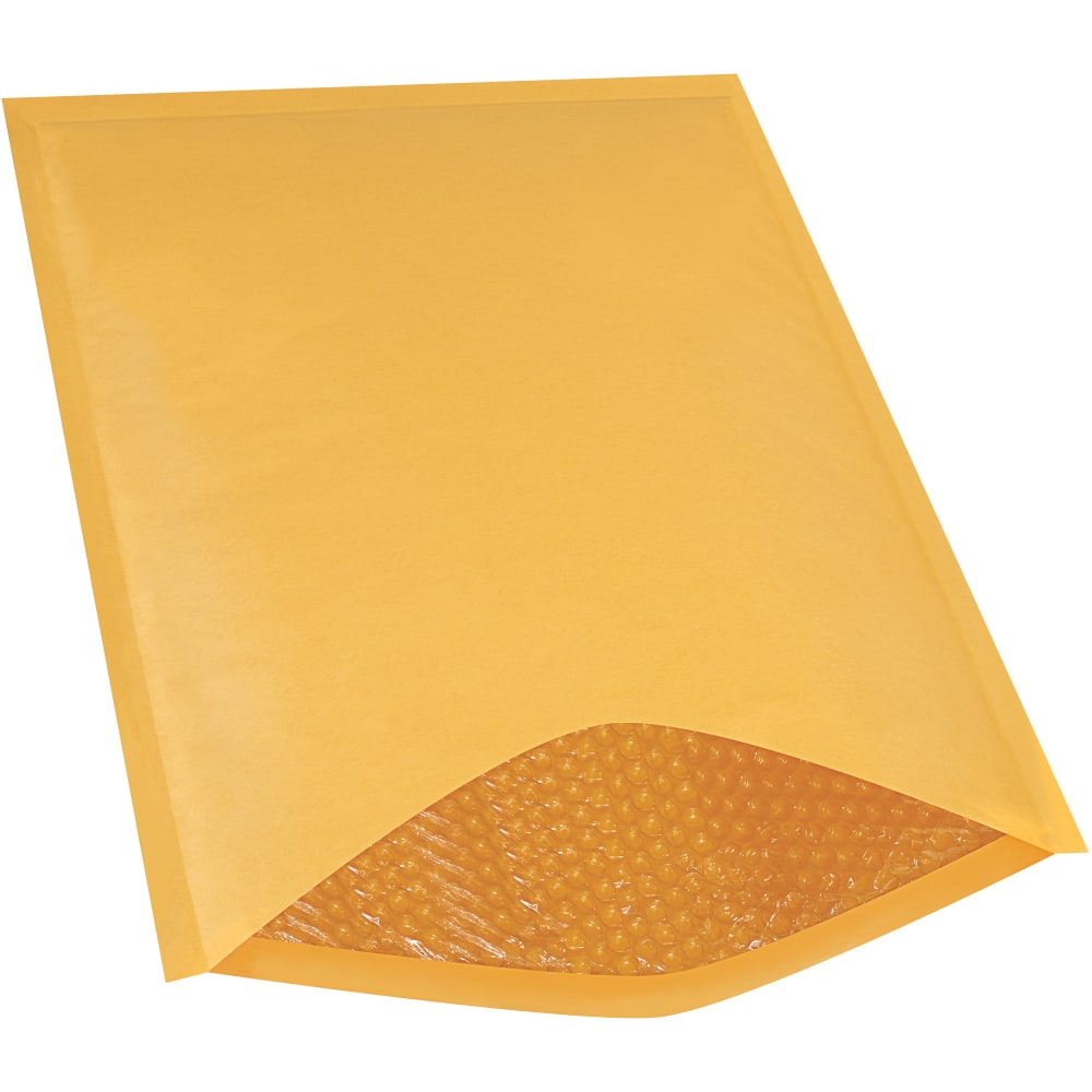Partners Brand Kraft Heat-Seal Bubble Mailers, #7, 14