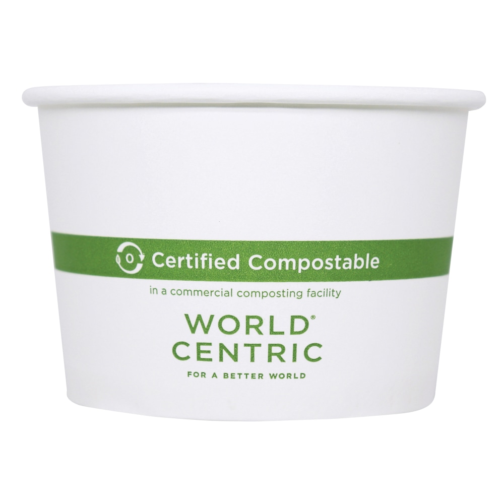 World Centric® Paper Bowls, 16 oz, 4.4" Diameter