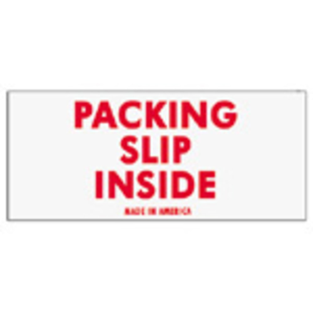 Tape Logic® Preprinted Shipping Labels, SCL250, "Packing