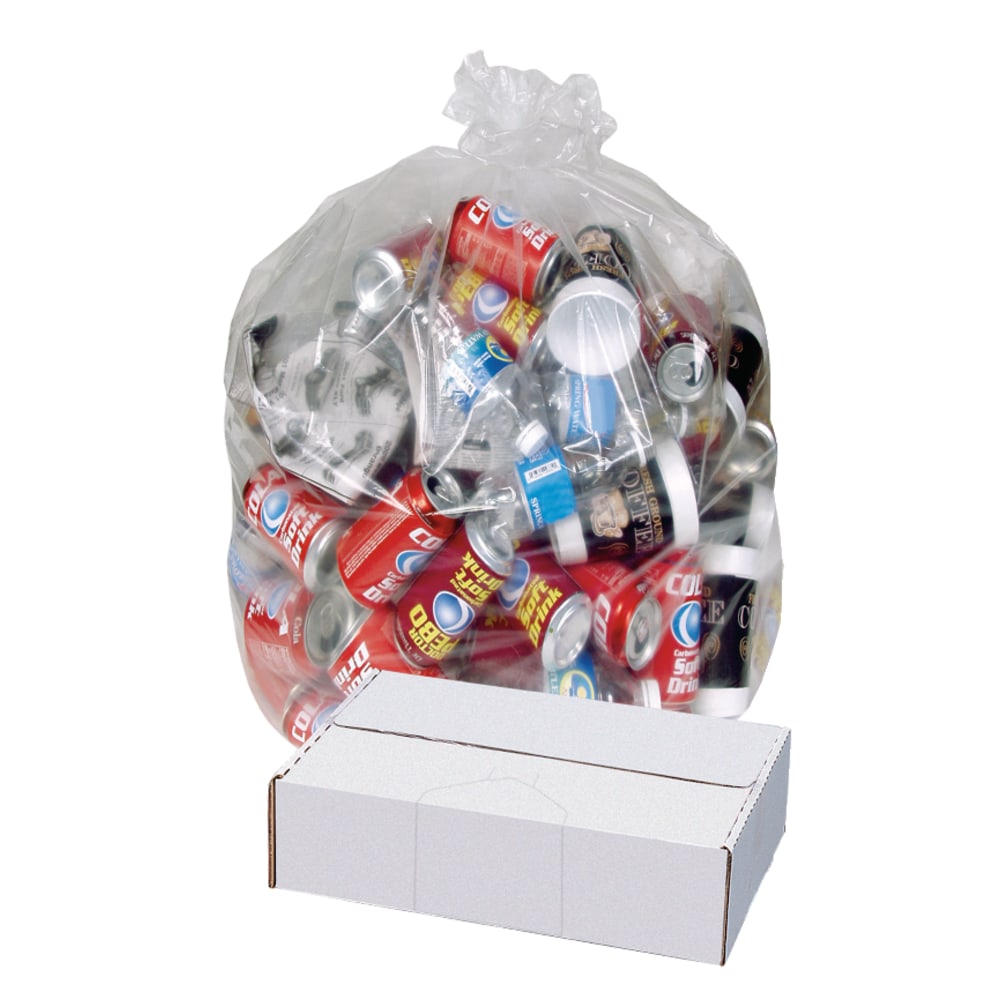 Highmark™ Linear Low Can Liners, 1.3-mil, 56 Gallons,