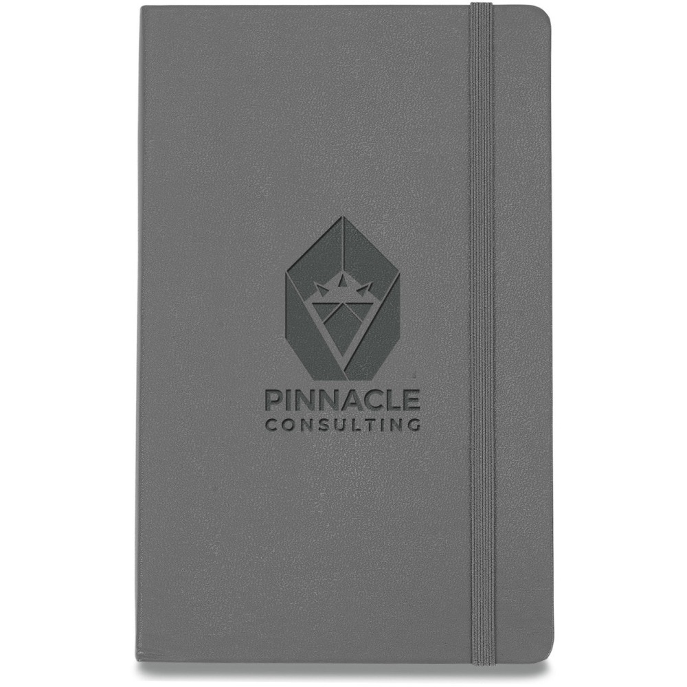 Custom Moleskine® Promotional Hard Cover Ruled Large Notebook,