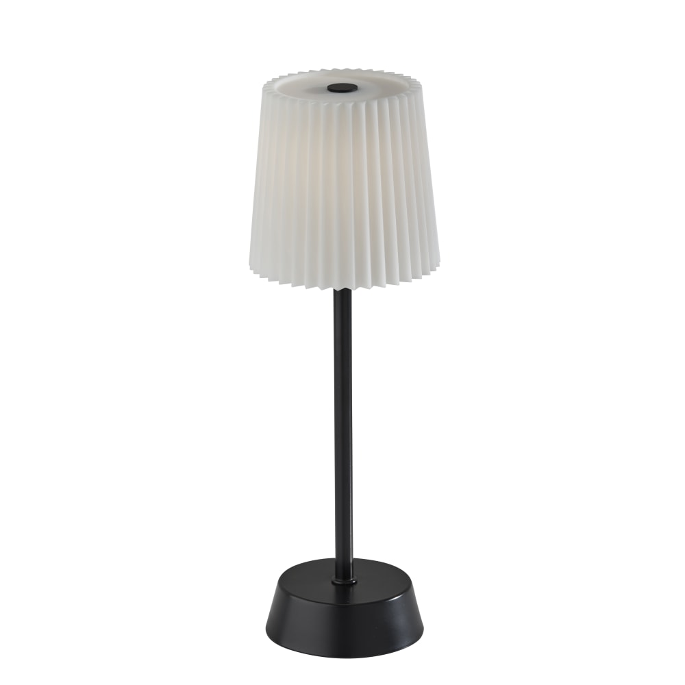 Adesso Bobby Cordless LED Indoor/Outdoor Table Lamp, 14”H,