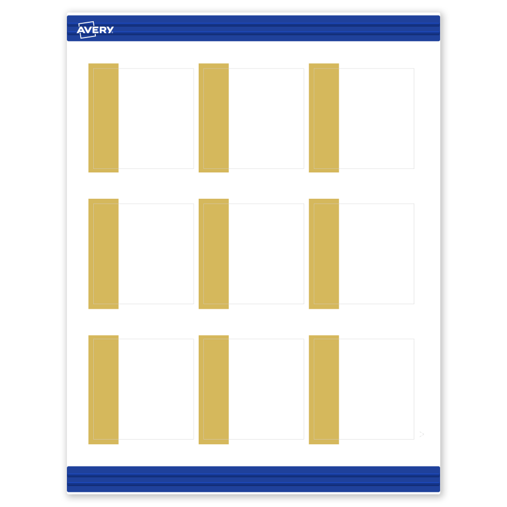 Avery® Print-To-The-Edge Cards With Sure Feed® Technology,