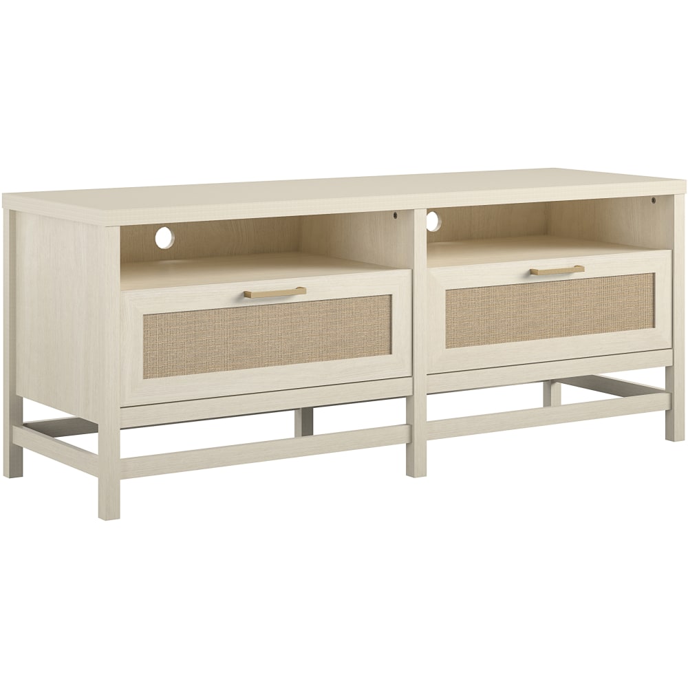 Ameriwood™ Home Lennon 60” TV Stand, Ivory Oak