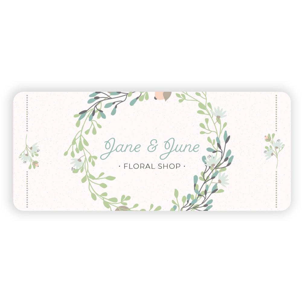 Custom Full-Color Printed Labels And Stickers, Rectangle, 1-1/2”