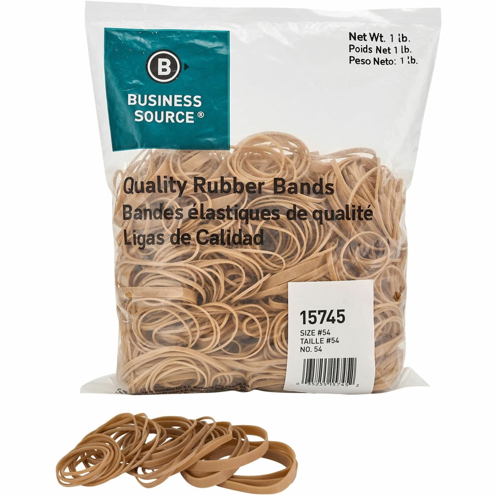 Business Source Quality Rubber Bands - Size: Assorted