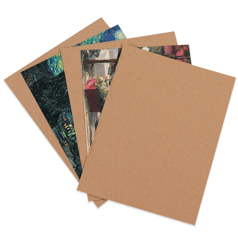 Partners Brand Chipboard Pads, Kraft, 11" x 17",