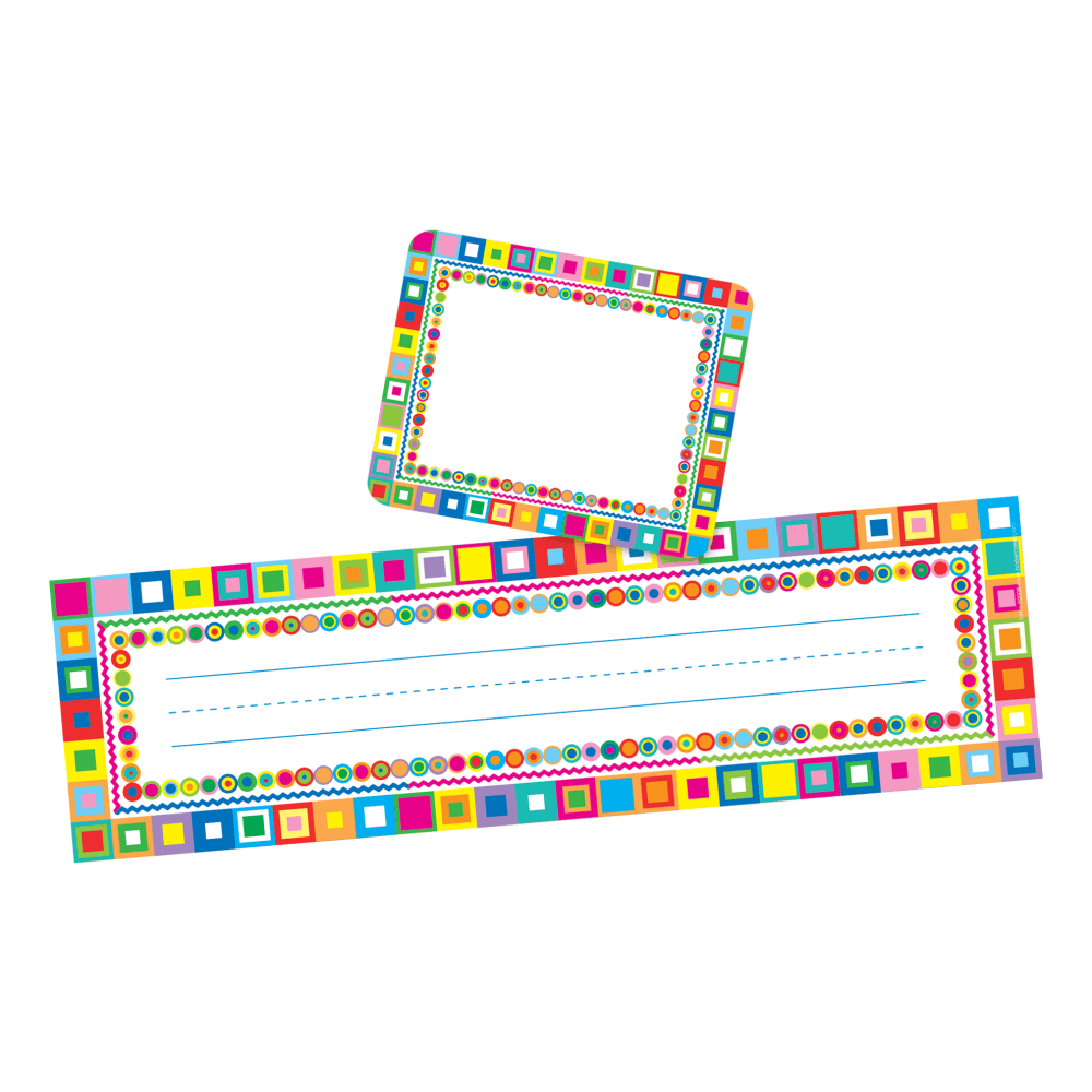 Barker Creek Name Tag And Name Plate Set,