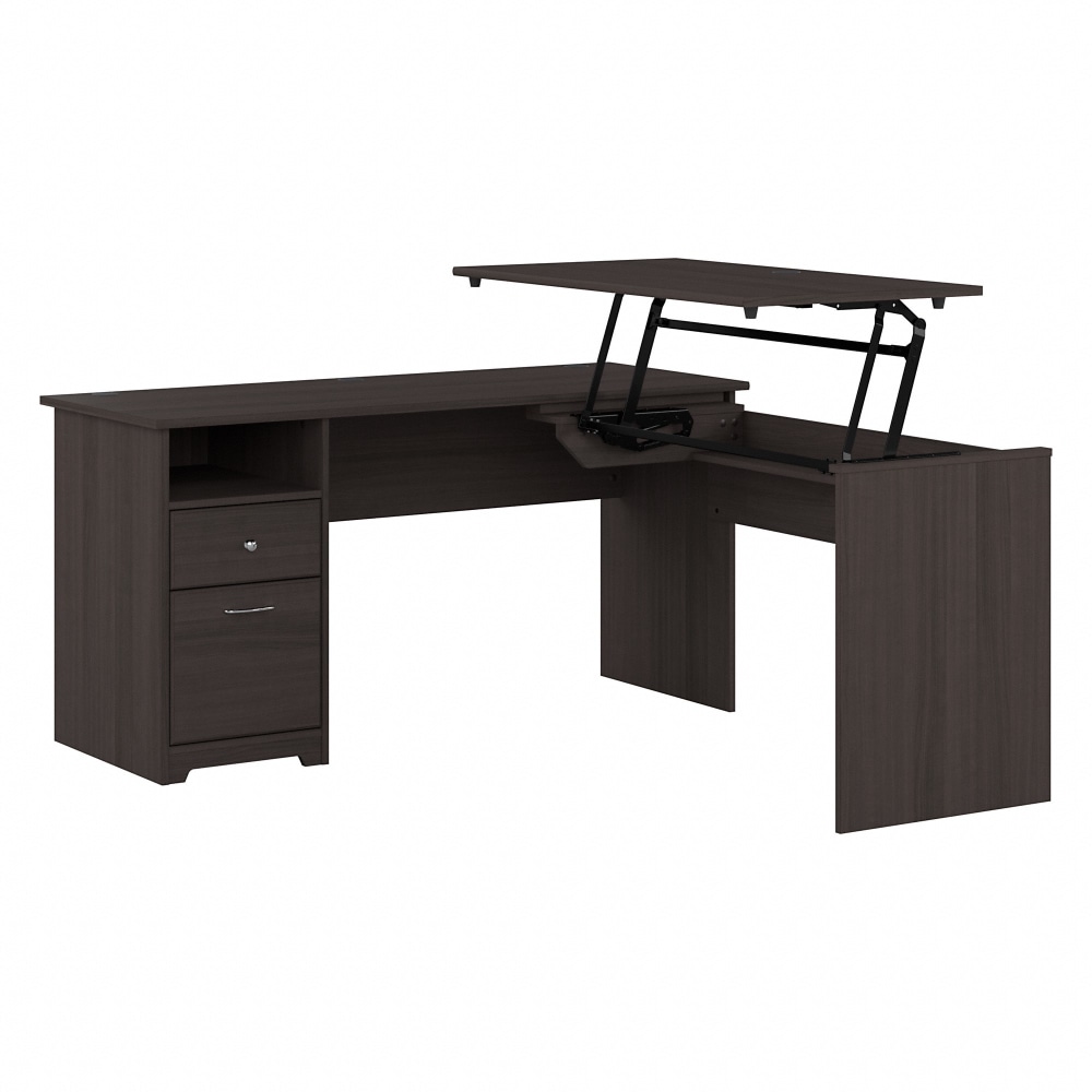 Bush® Furniture Cabot 3-Position Sit-To-Stand Height-Adjustable