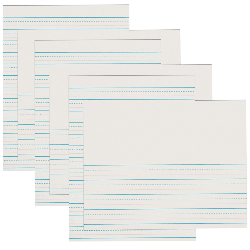 Pacon® Newsprint Handwriting Paper, Skip-A-Line, 8-1/2" x