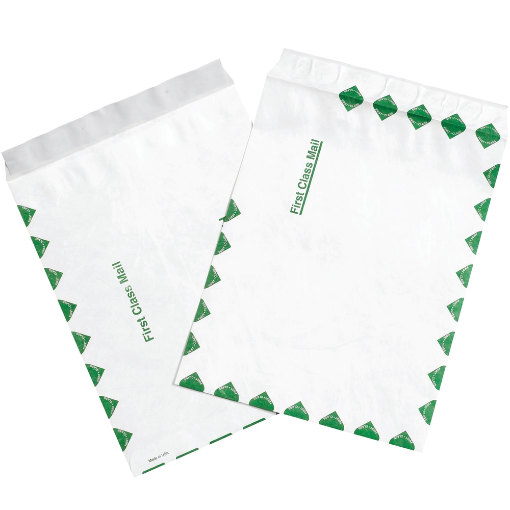 Tyvek® Envelopes, 9" x 12", End Opening, First-Class