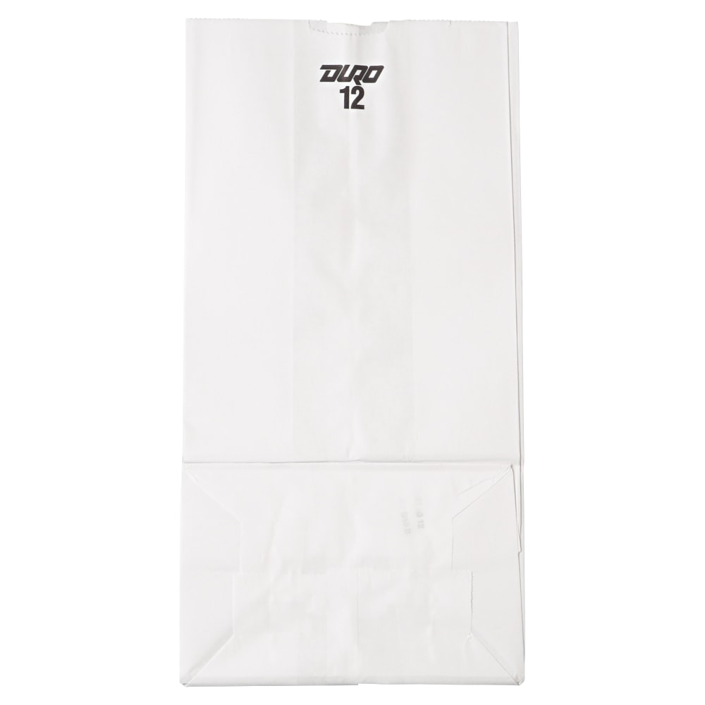 General Paper Grocery Bags, #12, 13 3/4"H x