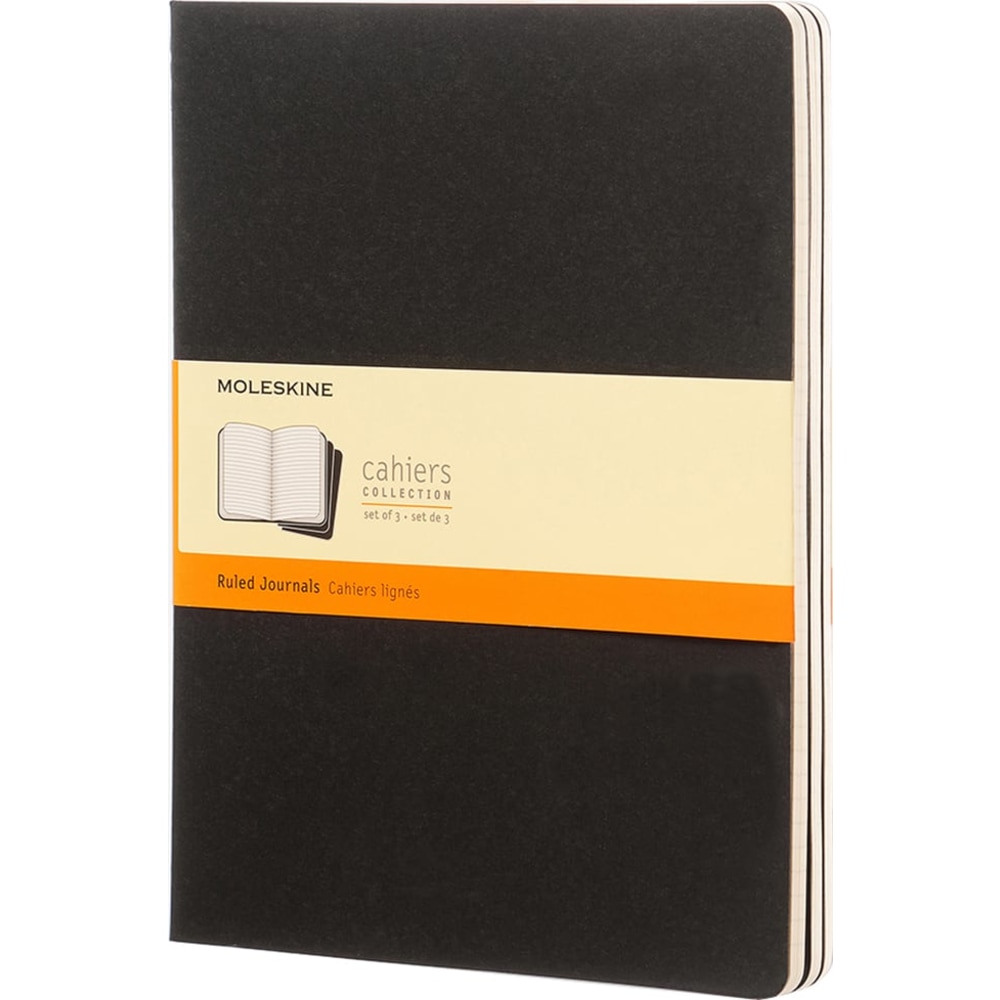 Moleskine Cahier Journals, Extra Large, 7.5" x 10",