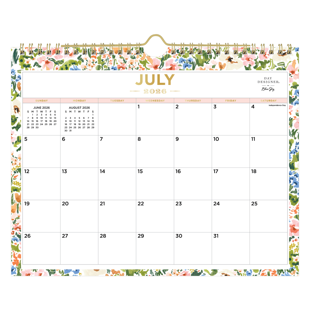 2026–2027 Blue Sky DD Ashley Cottage Wirebound Wall