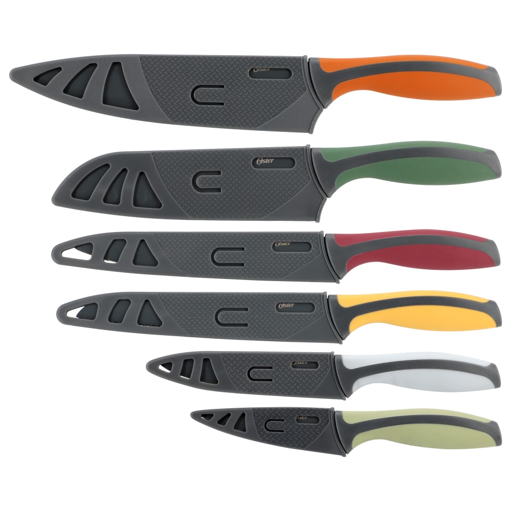 Oster Ronnan 12-Piece Precision Stamped Cutlery And Sheath