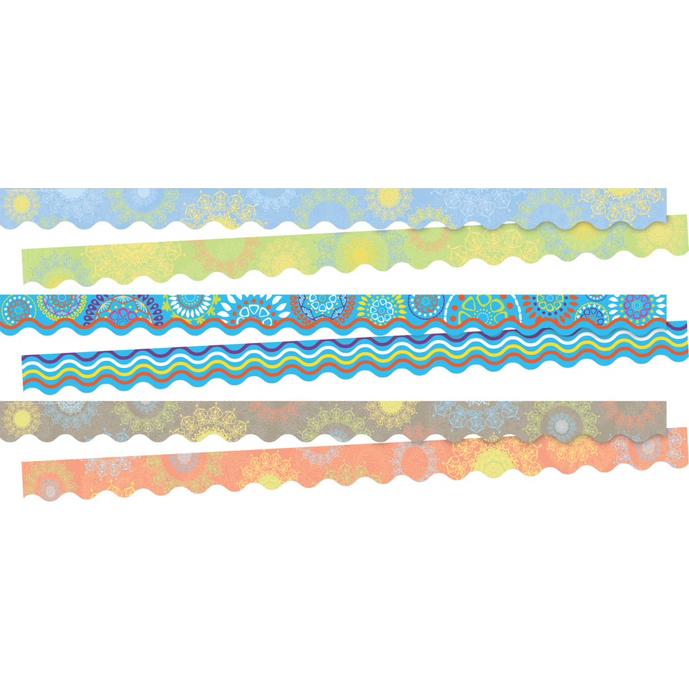 Barker Creek Double-Sided Scalloped Borders, 2-1/4" x