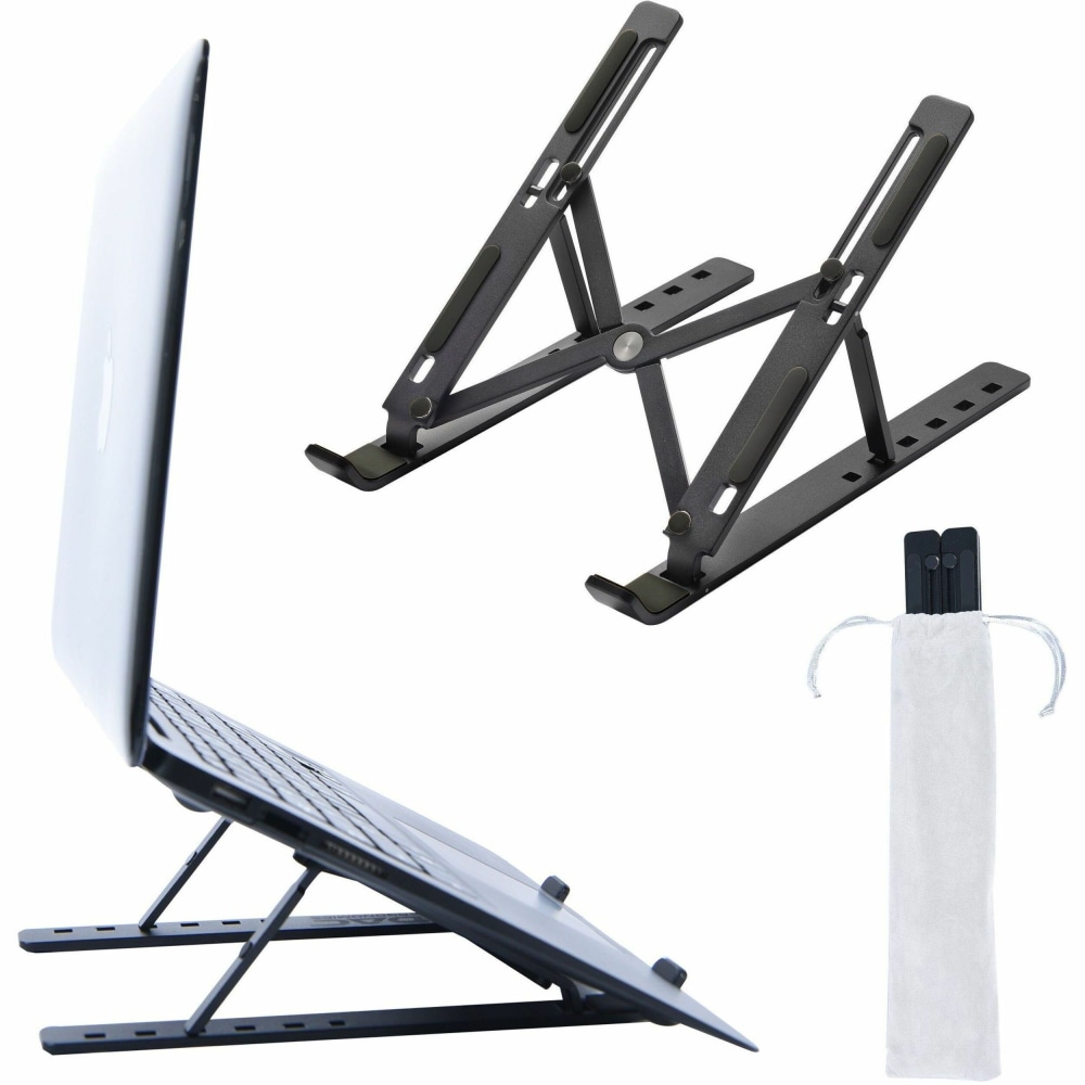 DAC® MP-222 Portable and Adjustable Laptop/Tablet Stand, Black