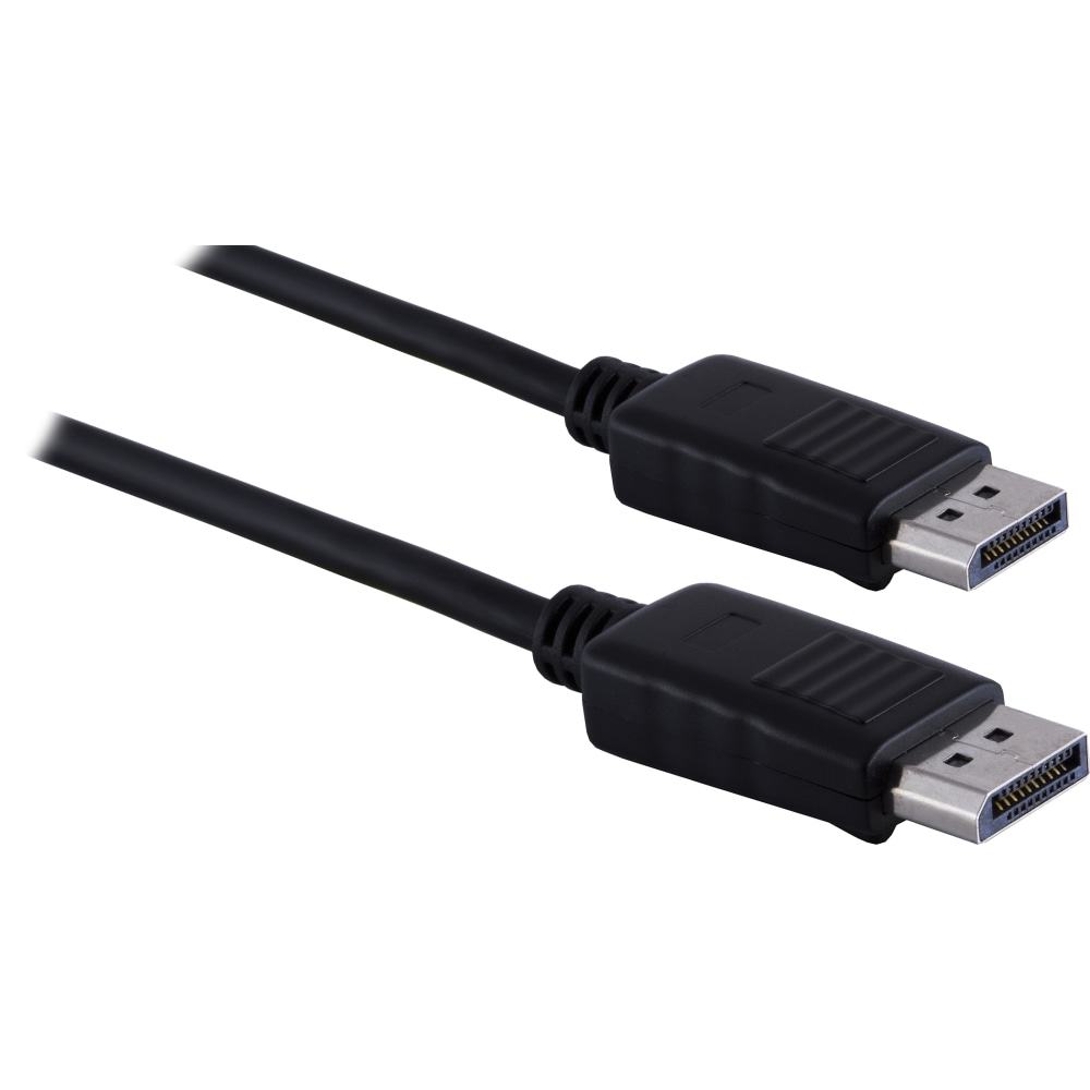 Ativa® 2.1 DisplayPort Cable, 6’, Black, 80001