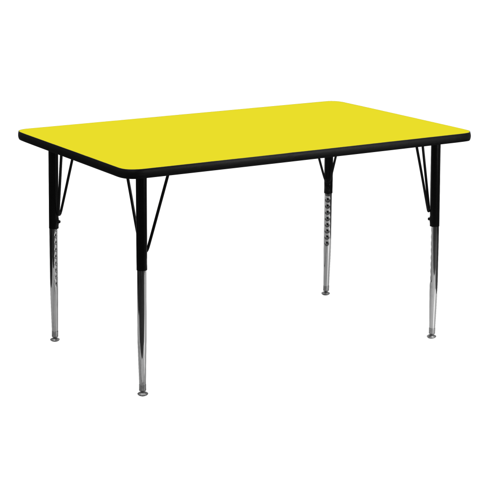 Flash Furniture Rectangular Activity Table, 30-1/4" x