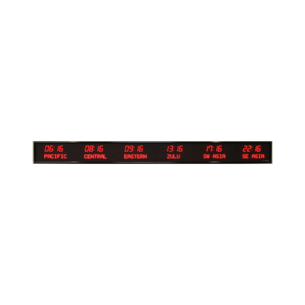 BRG Precision Products 6610J LED 6-Zone Digital World