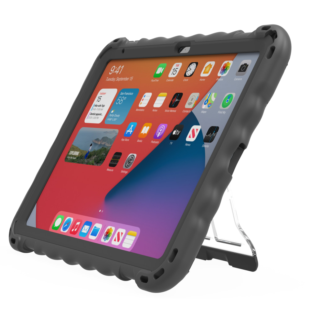 Techprotectus Protective Rugged 10.9" iPad Case, Black,