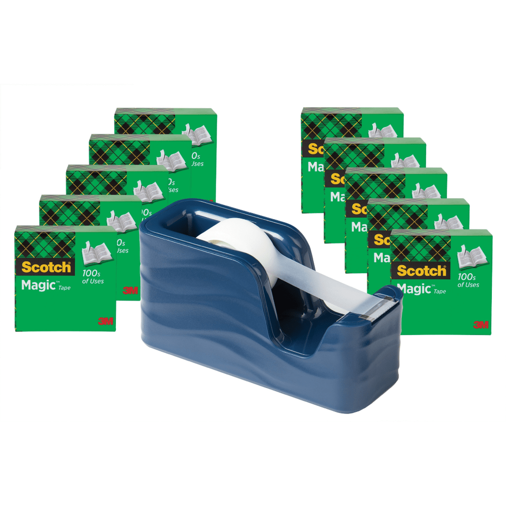 Scotch Magic Tape C18 Dispenser Value Pack -