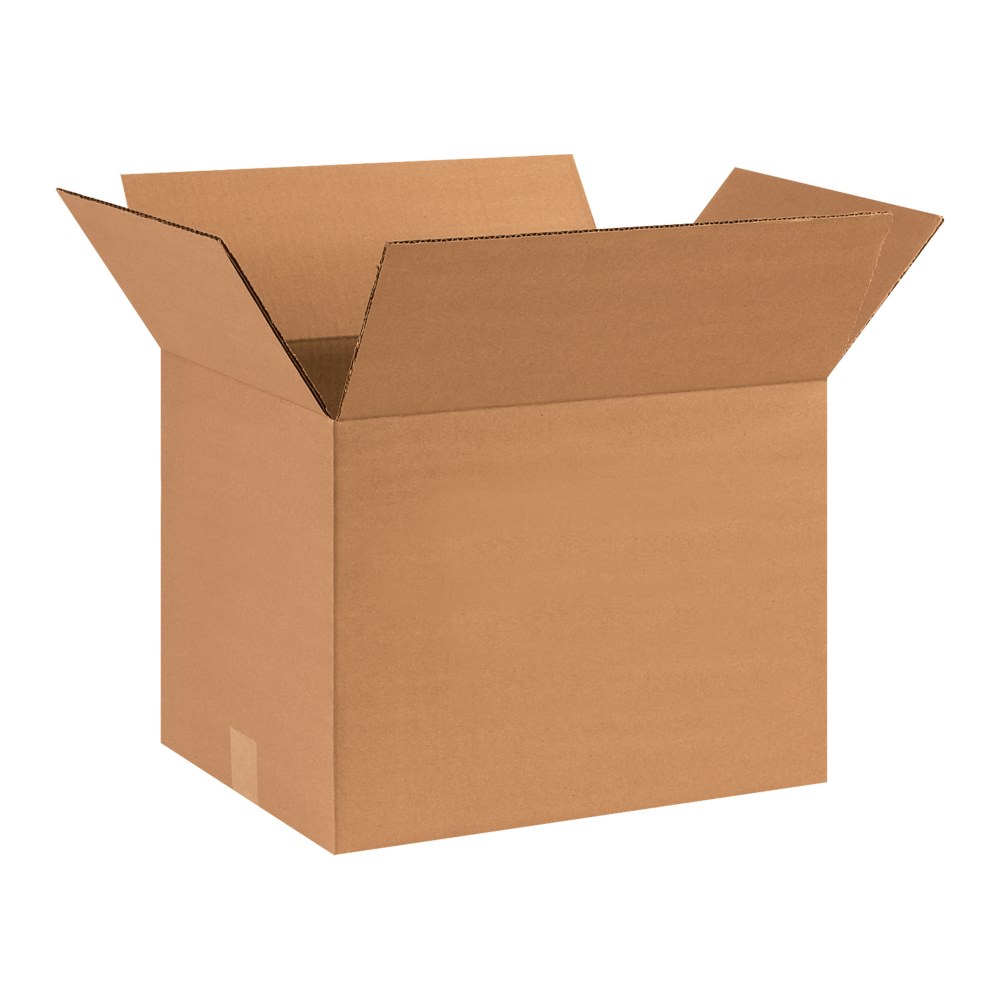 Partners Brand Heavy-Duty Single Wall Boxes, 16" x