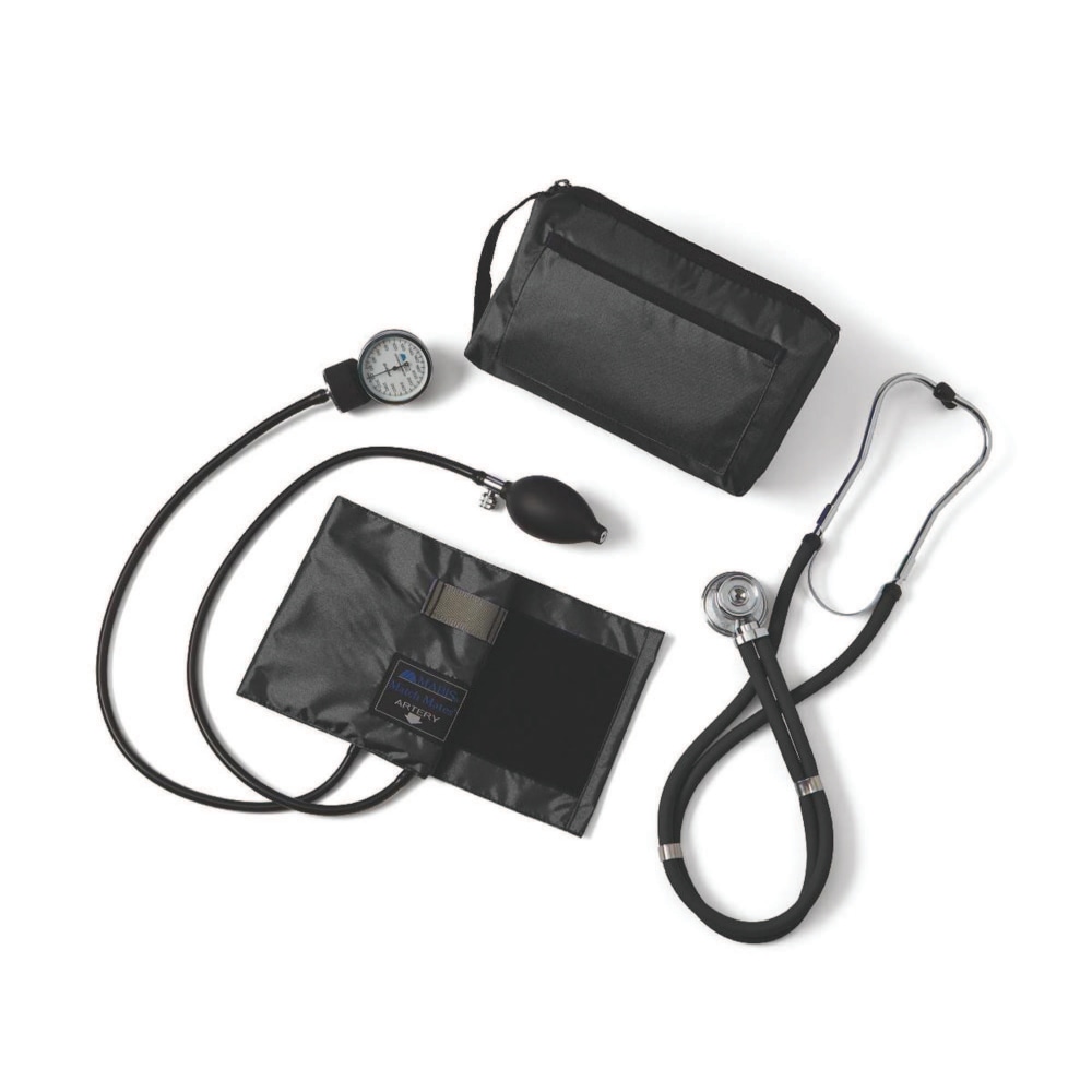 Medline Compli-Mates Handheld Aneroid Sphygmomanometer And