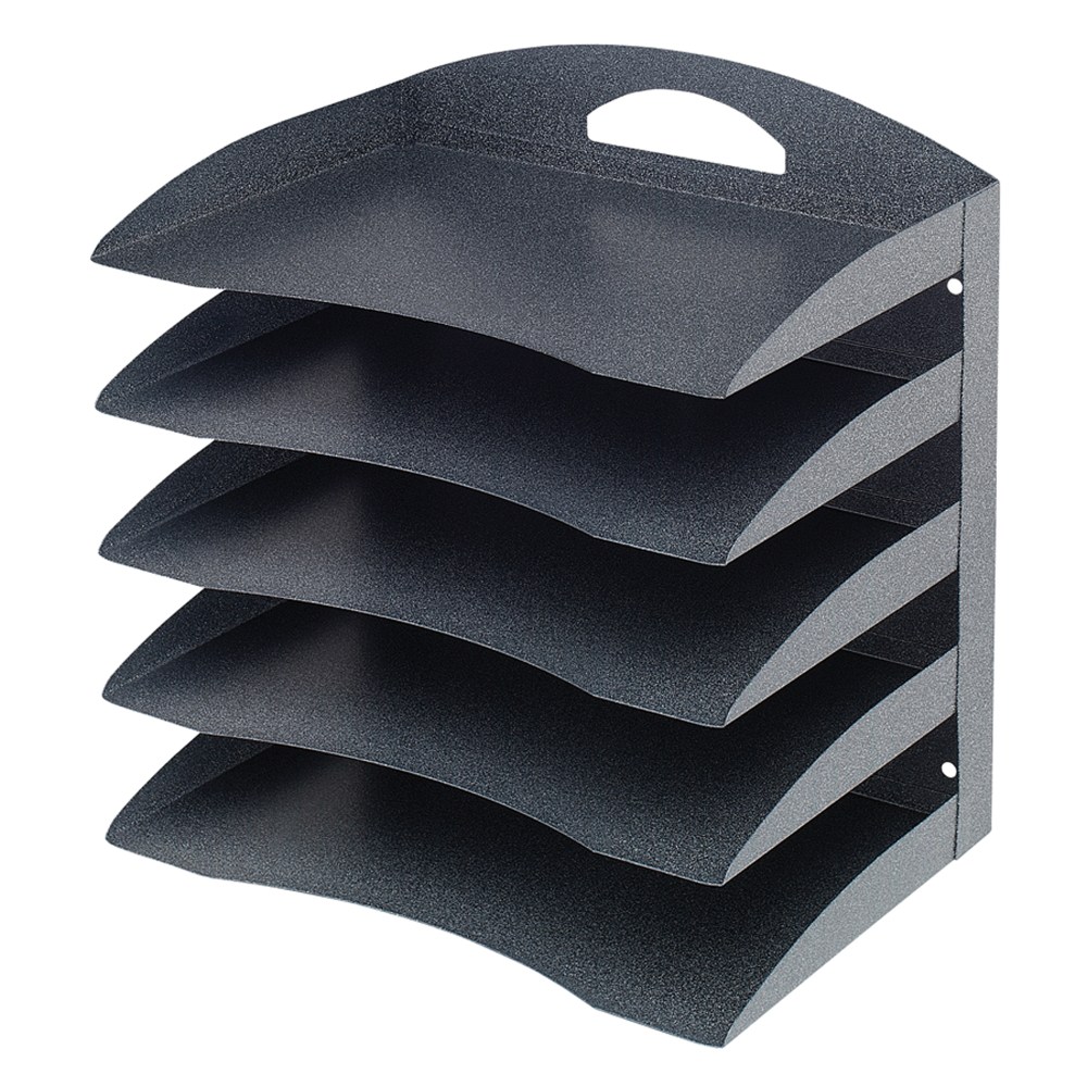 Office Depot® Brand 5-Tier Horizontal Desk Organizer, Letter