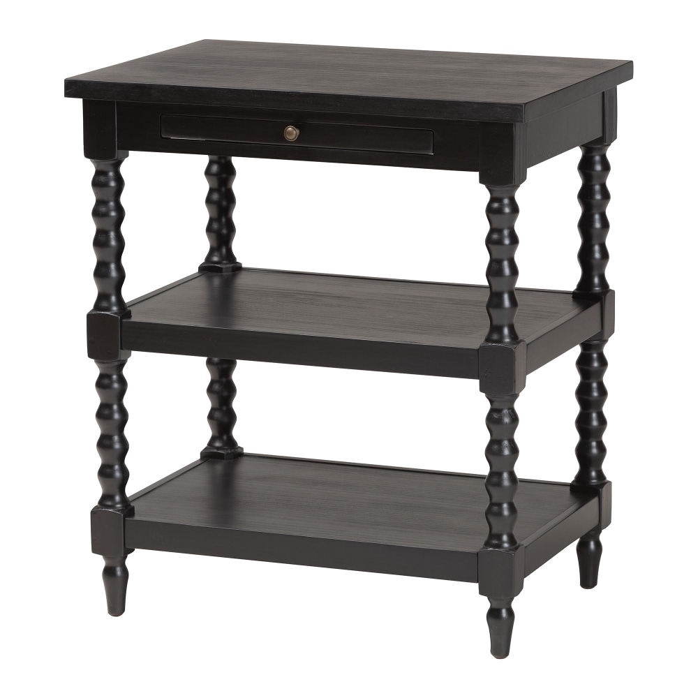 Baxton Studio Imogene Wood End Table, 30”H x
