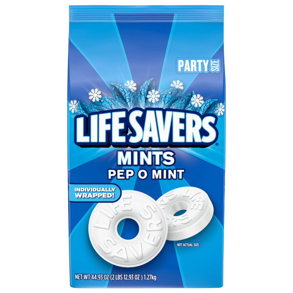 Mars Lifesavers Pep-O-Mint Breath Mints Hard Candy, 44.93
