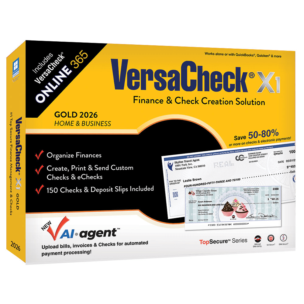 VersaCheck X1 Gold 2026 + VersaCheck ONLINE Gold