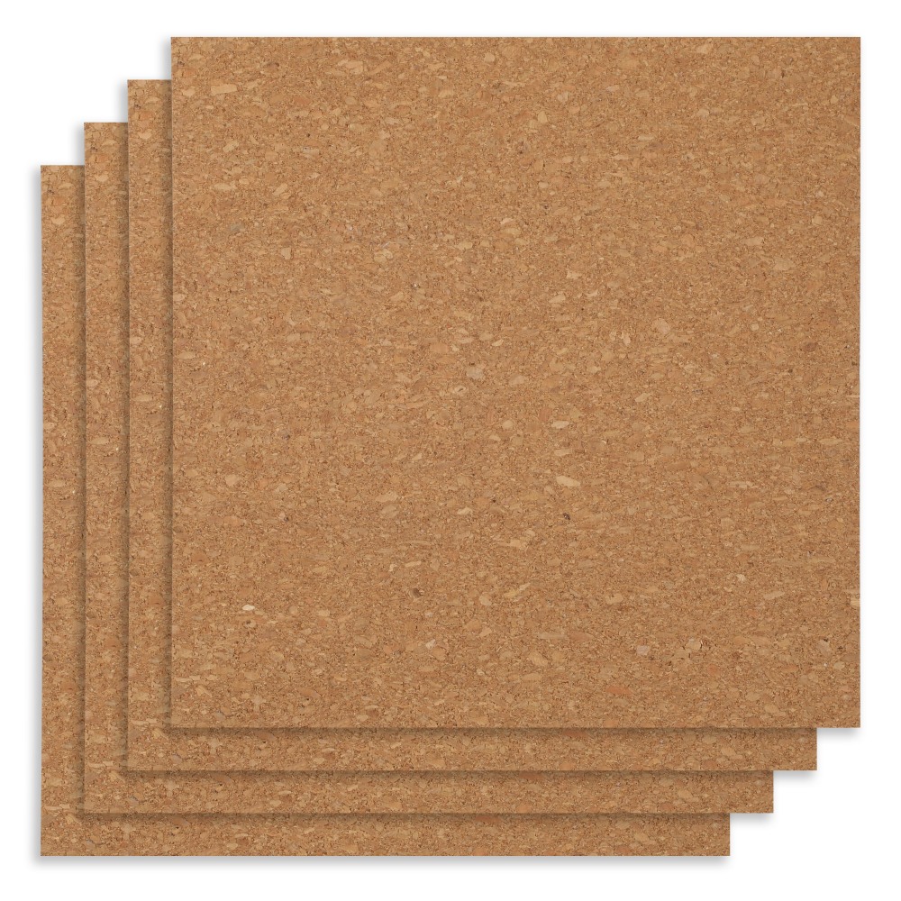 Office Depot® Brand Cork Wall Tiles, 12" x