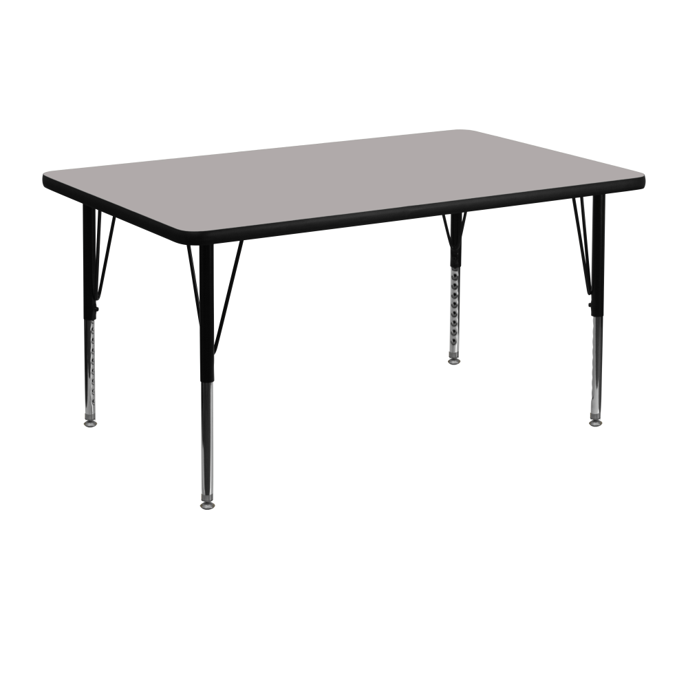 Flash Furniture Rectangular HP Laminate Activity Table With