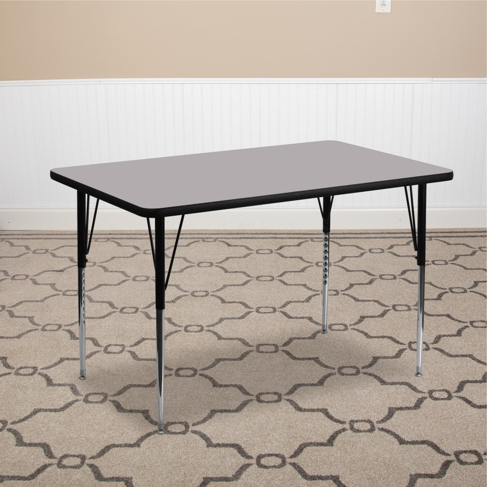 Flash Furniture 48"W Rectangular Thermal Laminate Activity