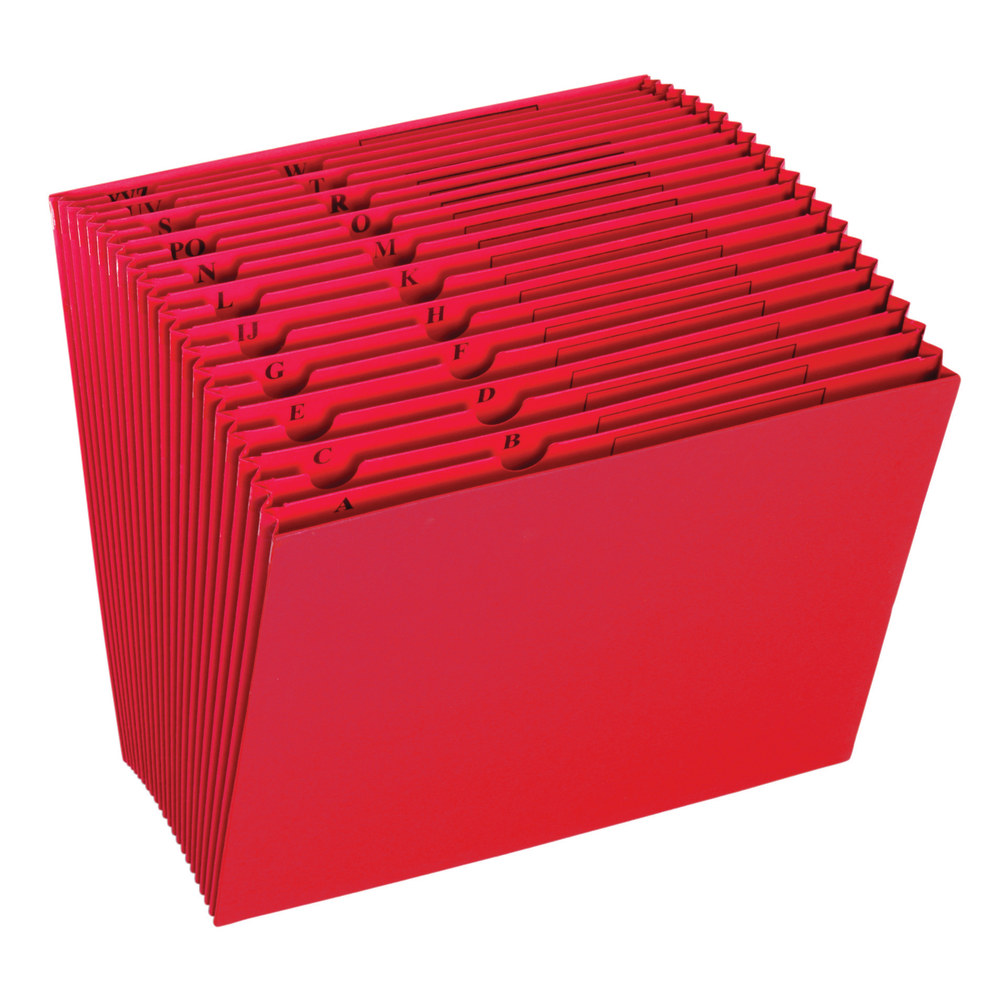 Office Depot® Brand Open-Top Expanding File, A-Z Tabs,