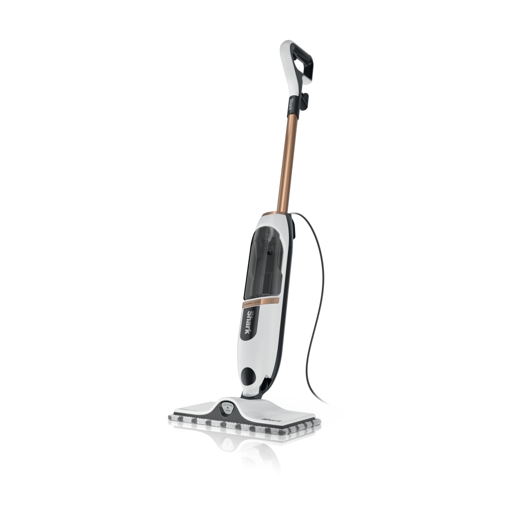 Shark SteamSpot Steam Mop With Steam Blaster, White/Copper,