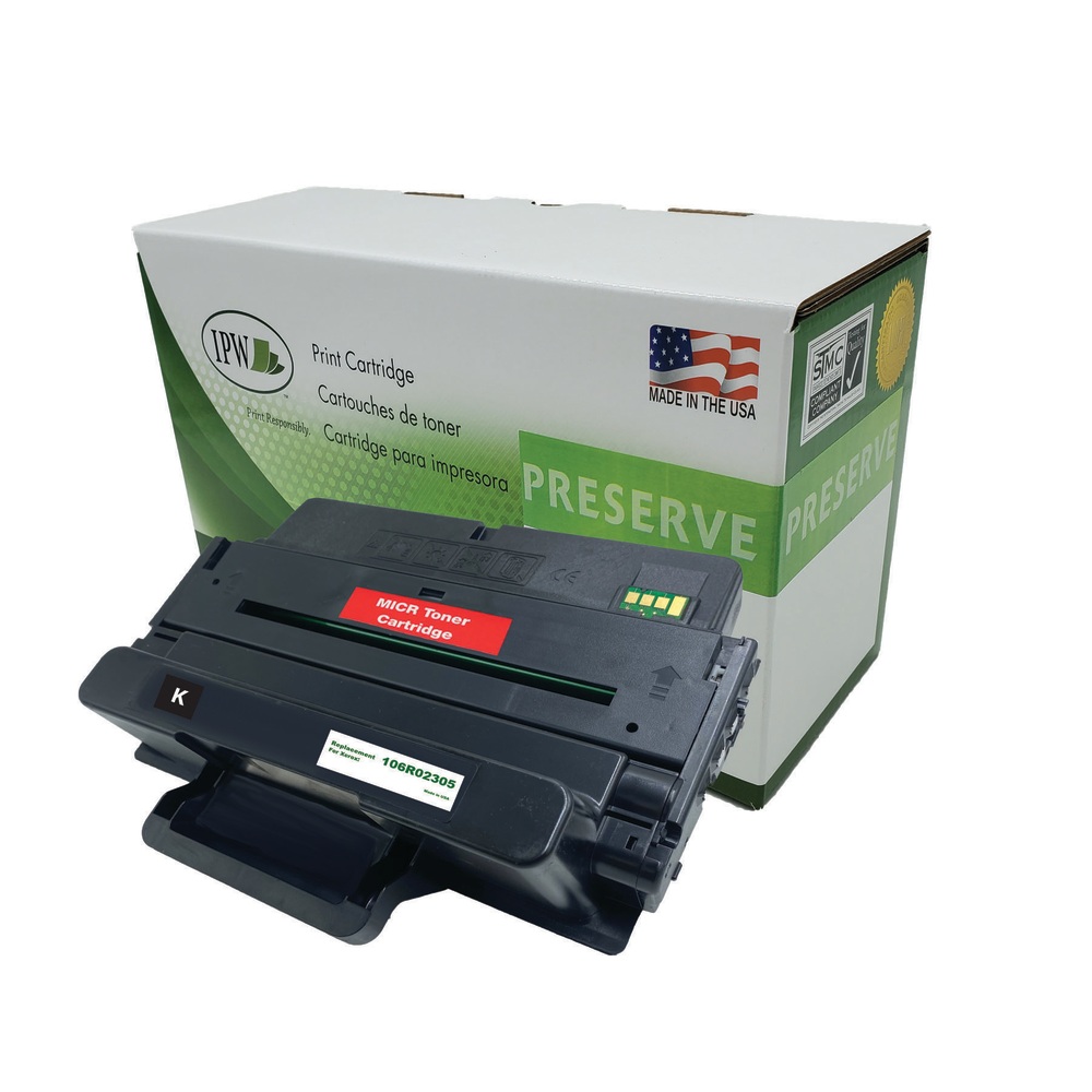 IPW Preserve Remanufactured Black Toner Cartridge Replacement For
