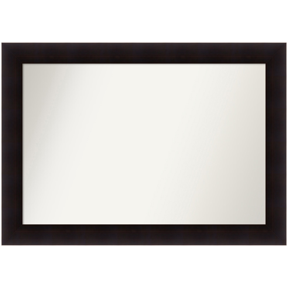 Amanti Art Non-Beveled Rectangle Wood-Framed Bathroom Wall