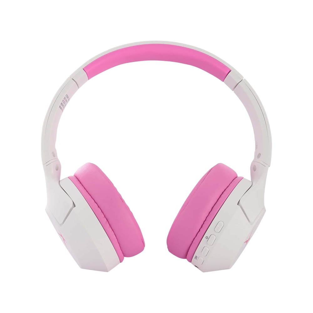 Altec Lansing Kid Safe 2-in-1 ANC Headphones, Pink,