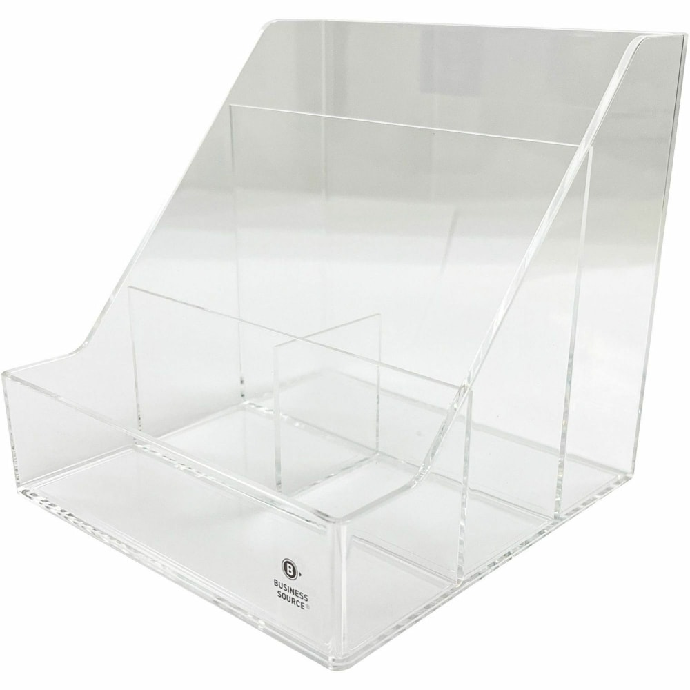 Business Source 4-Compartment Desktop Organizer - 4