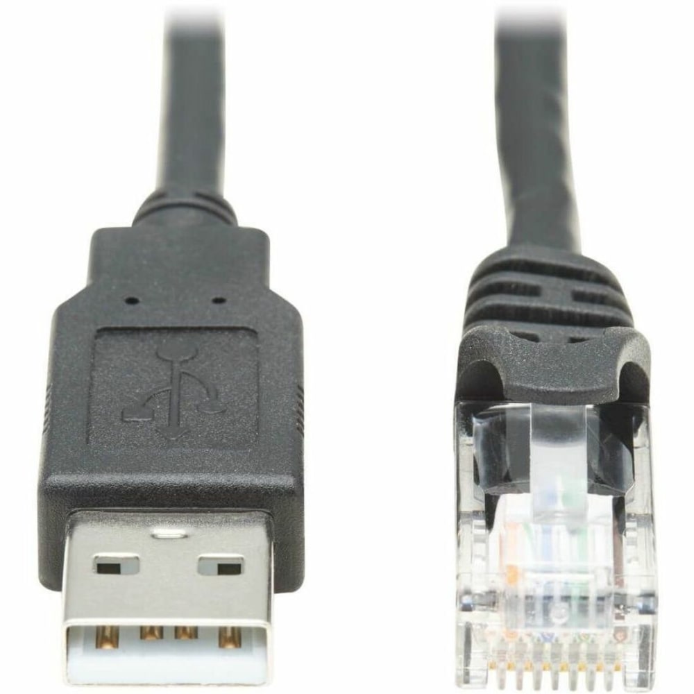 Tripp Lite USB-A To RJ45 Rollover Console Cable,
