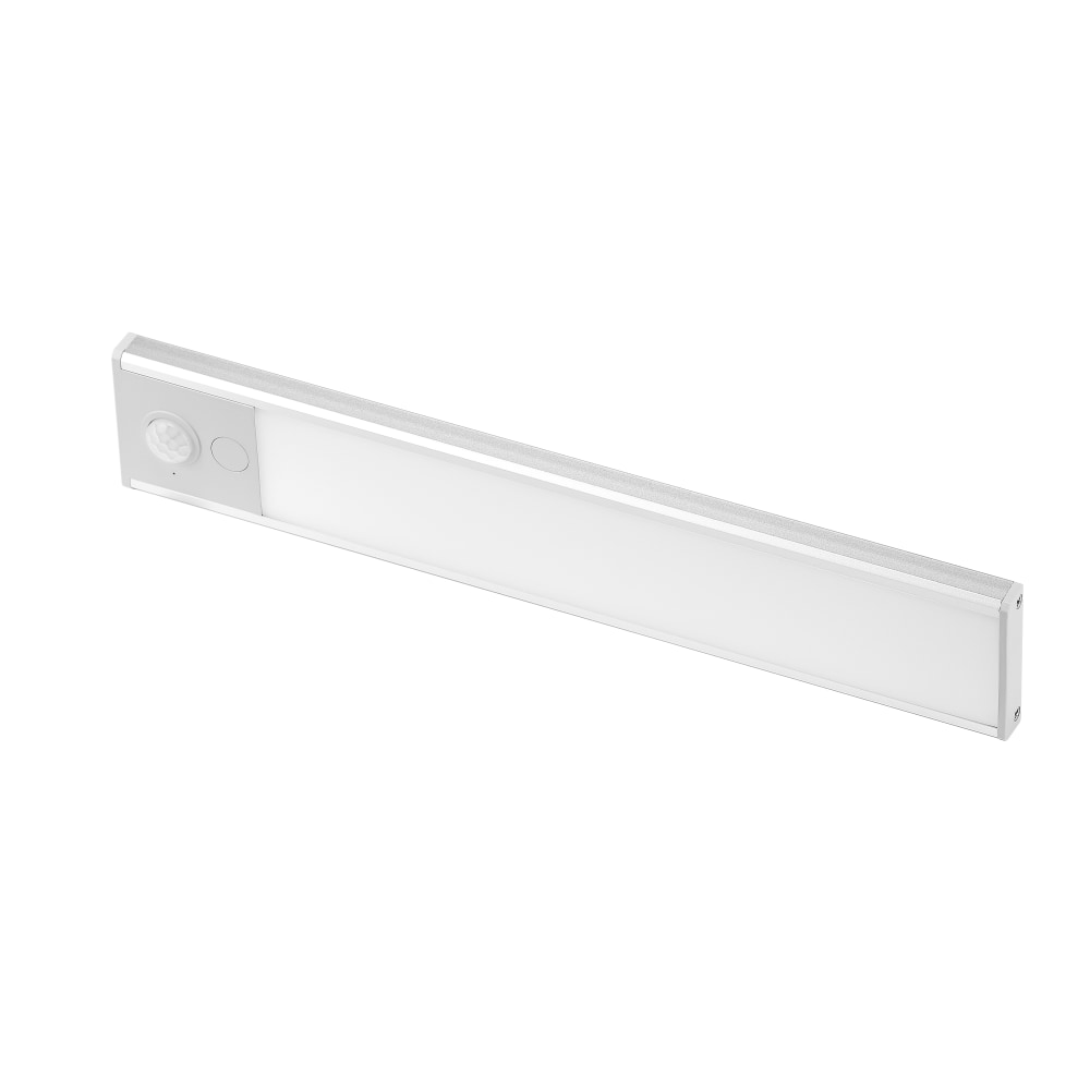 BLACK+DECKER Rechargeable Under Cabinet Light Bars, Silver, Pack